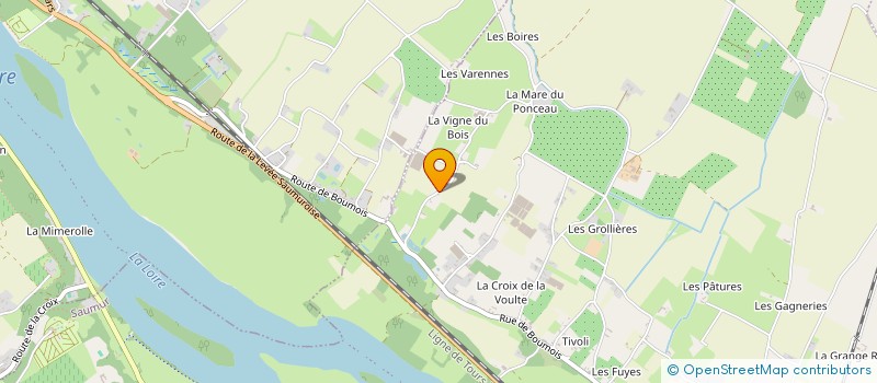 localisation de l'entreprise 415 267 616   SAUMUR