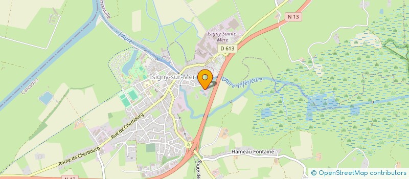 localisation de l'entreprise 415 270 339   ISIGNY-SUR-MER