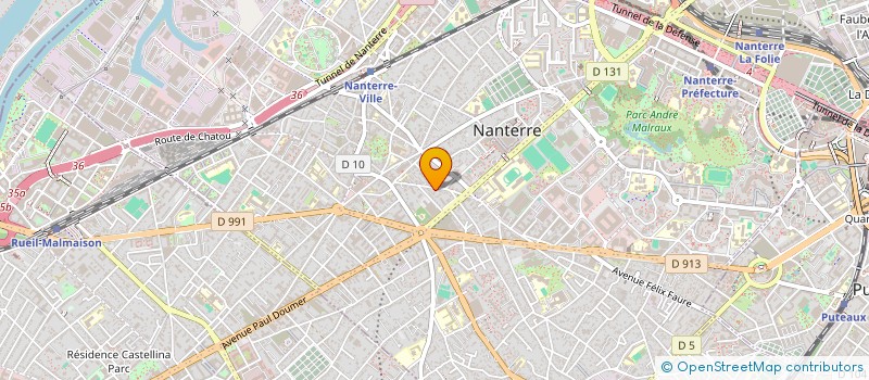localisation de l'entreprise 415 338 540   NANTERRE