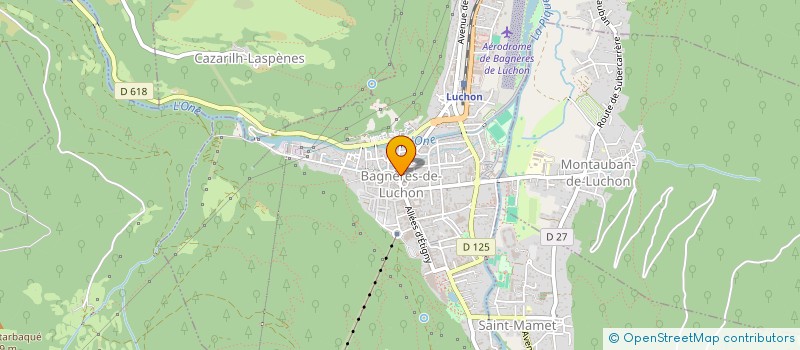 localisation de l'entreprise 415 370 154   BAGNERES-DE-LUCHON