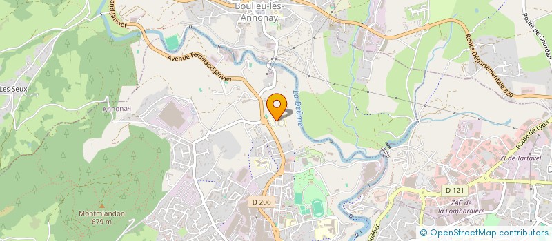 localisation de l'entreprise 417 494 374   DAVEZIEUX