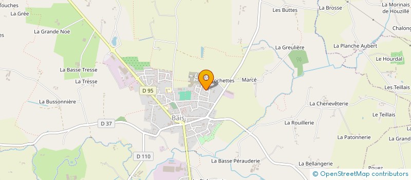 localisation de l'entreprise 417 581 386   MARTIGNE-FERCHAUD