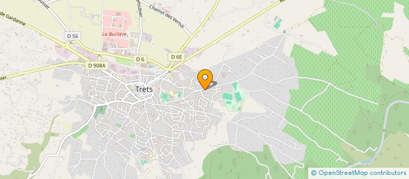 localisation de l'entreprise 417 609 856 à TRETS