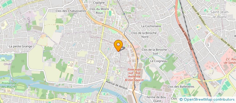 localisation de l'entreprise 417 622 370   ORLEANS