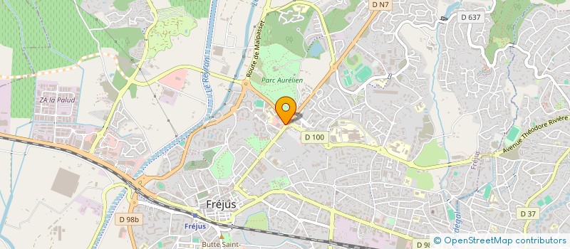 localisation de l'entreprise 417 635 117  à FREJUS