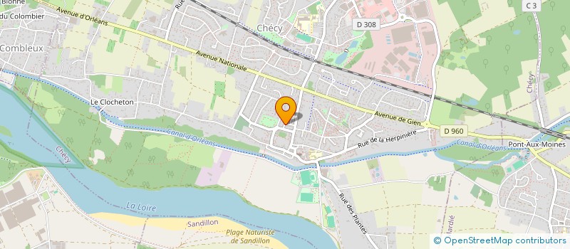 localisation de l'entreprise 417 650 025 à LORRIS