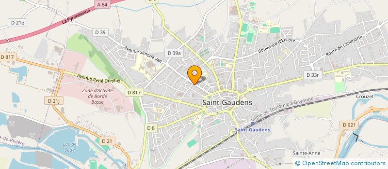 localisation de l'entreprise 417 655 958 à TOULOUSE