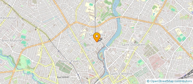 localisation de l'entreprise 417 664 539 à NANTES