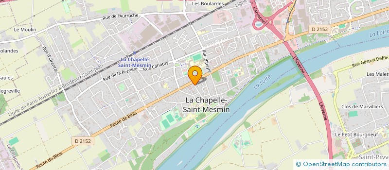 localisation de l'entreprise 417 678 505 à LA CHAPELLE-SAINT-MESMIN