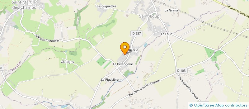 localisation de l'entreprise 417 696 408   PONTORSON