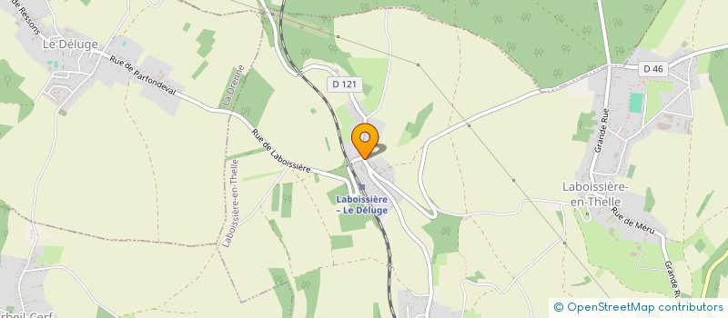 localisation de l'entreprise 417 767 555   LABOISSIERE-EN-THELLE