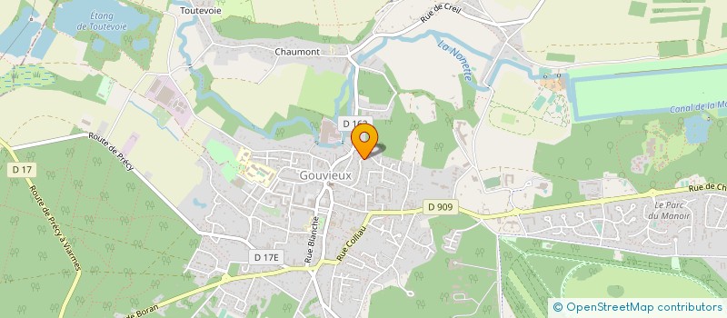 localisation de l'entreprise 417 787 348   GOUVIEUX