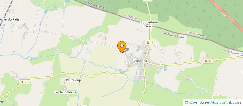 localisation de l'entreprise 417 928 967   CHATEAUBRIANT