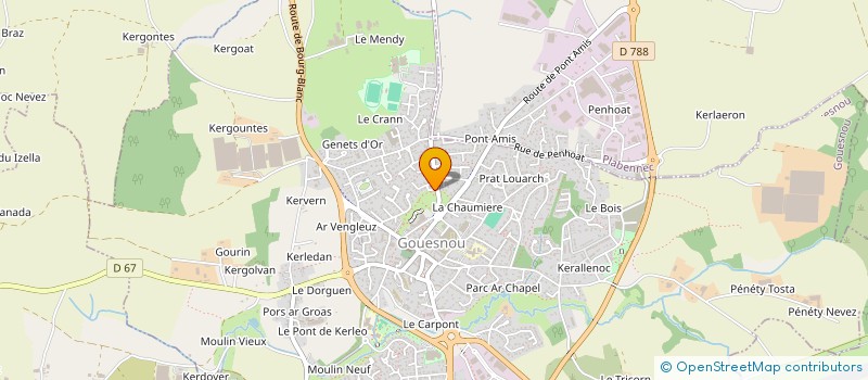 localisation de l'entreprise 417 930 120 à PIRE-CHANCE