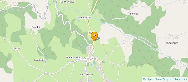 localisation de l'entreprise 417 995 834 à SAINT-MAMET-LA-SALVETAT