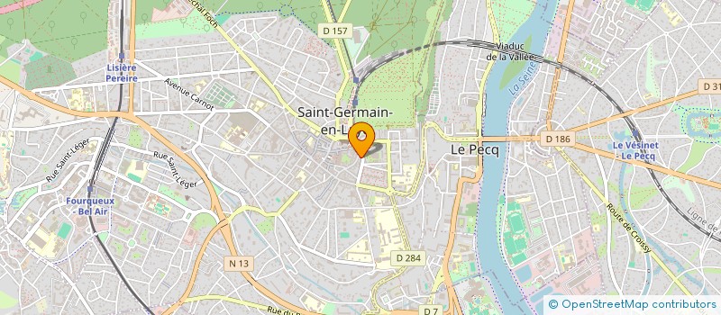 localisation de l'entreprise 418 014 627   SAINT-GERMAIN-EN-LAYE