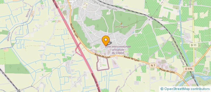 localisation de l'entreprise 418 160 081   PIOLENC