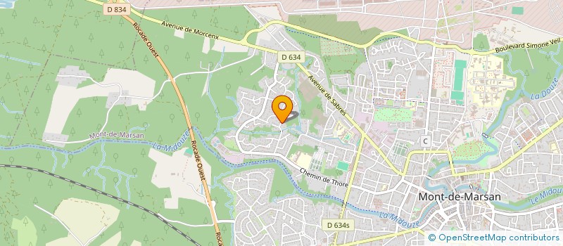 localisation de l'entreprise 418 162 277   BAGNERES-DE-BIGORRE