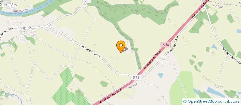 localisation de l'entreprise 418 200 481   CASTRES