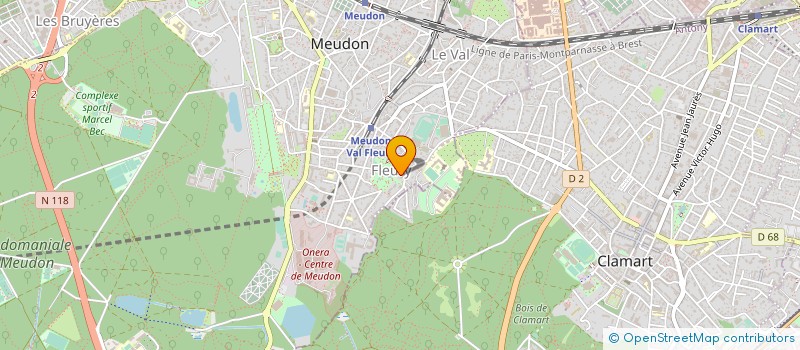 localisation de l'entreprise 418 209 169   MEUDON