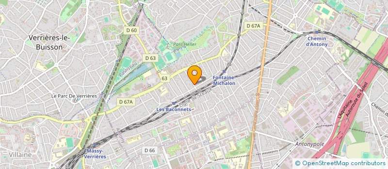 localisation de l'entreprise 418 295 838   ANTONY