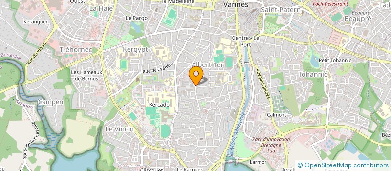 localisation de l'entreprise 418 313 250  à VANNES