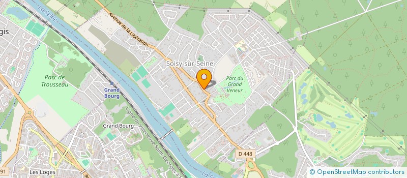 localisation de l'entreprise 418 355 988   SOISY-SUR-SEINE