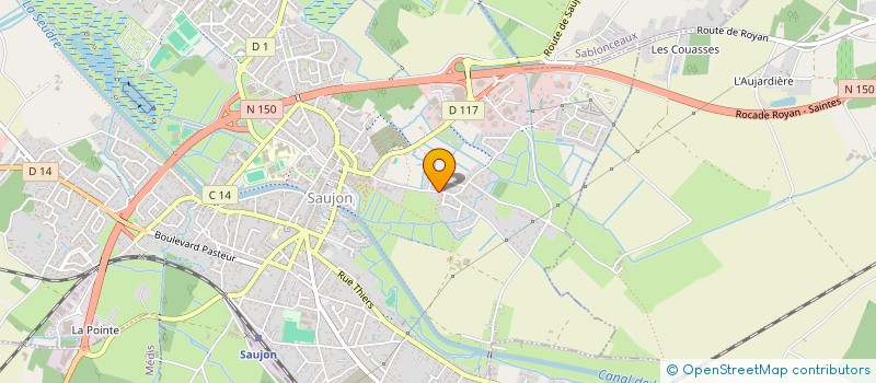 localisation de l'entreprise 418 357 190   ROYAN