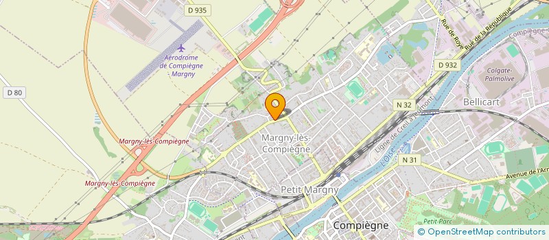 localisation de l'entreprise 418 359 956   MARGNY-LES-COMPIEGNE