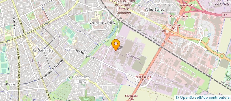 localisation de l'entreprise 418 402 699 à LES ULIS