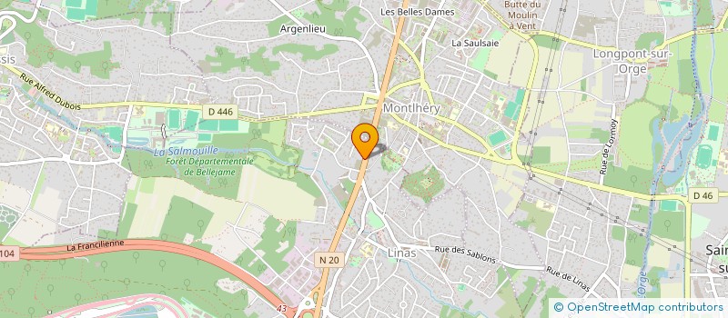 localisation de l'entreprise 418 428 868 à MARCOUSSIS