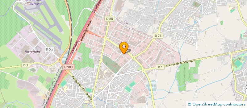 localisation de l'entreprise 418 504 833   PERPIGNAN