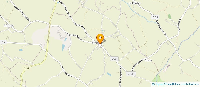 localisation de l'entreprise 418 548 145   ORBAN