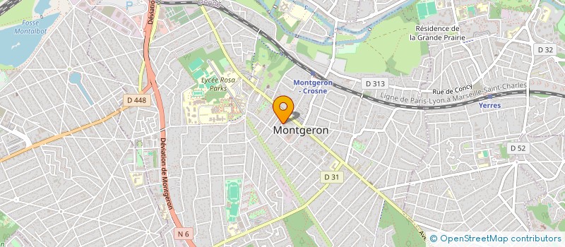 localisation de l'entreprise 418 563 672   MONTGERON