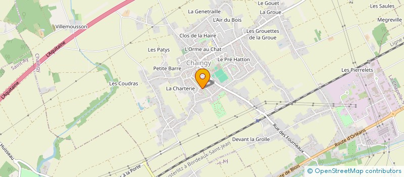 localisation de l'entreprise 418 585 527  à MONTREVAULT-SUR-EVRE