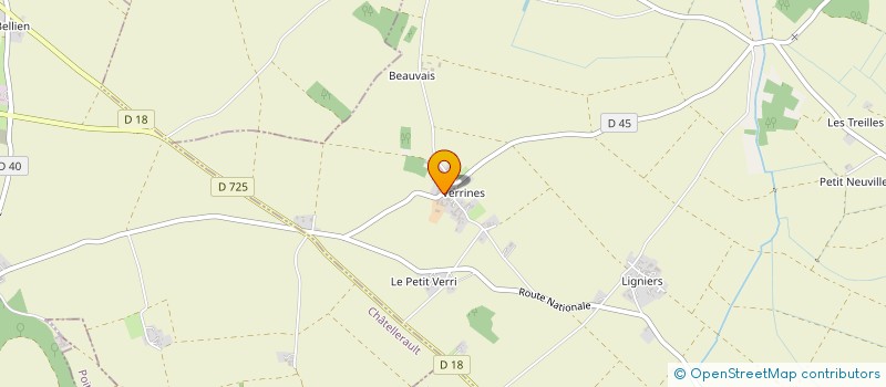 localisation de l'entreprise 418 598 074   CHOUPPES