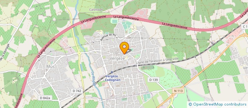 localisation de l'entreprise 418 632 584   VERGEZE