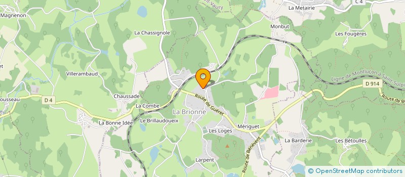 localisation de l'entreprise 418 634 515 à CHATEAUROUX