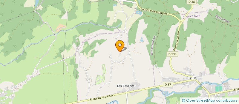 localisation de l'entreprise 418 670 139  à MONTSEVEROUX