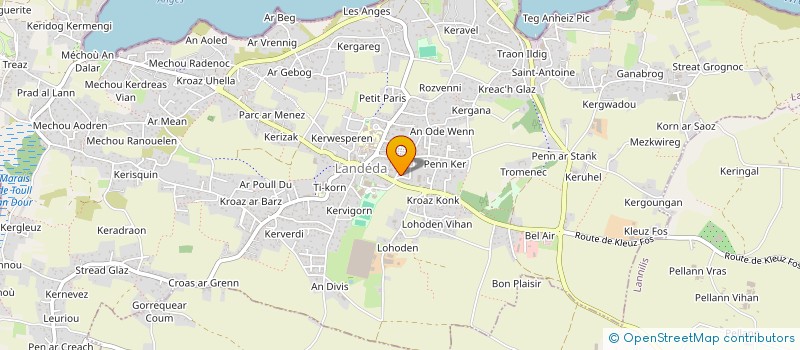 localisation de l'entreprise 418 690 780 à LANDEDA