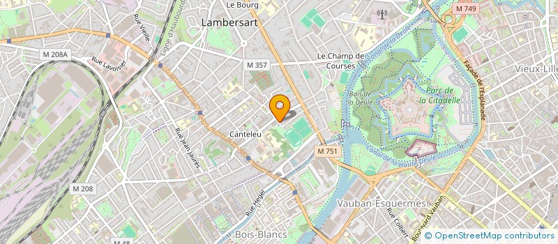 localisation de l'entreprise 418 695 599 à LAMBERSART