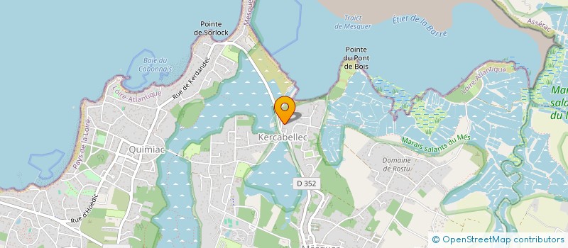 localisation de l'entreprise 418 739 173   PIRIAC-SUR-MER