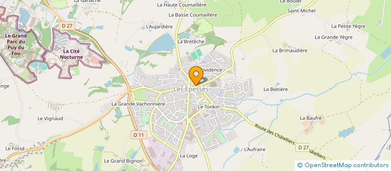 localisation de l'entreprise 418 813 218   POUZAUGES