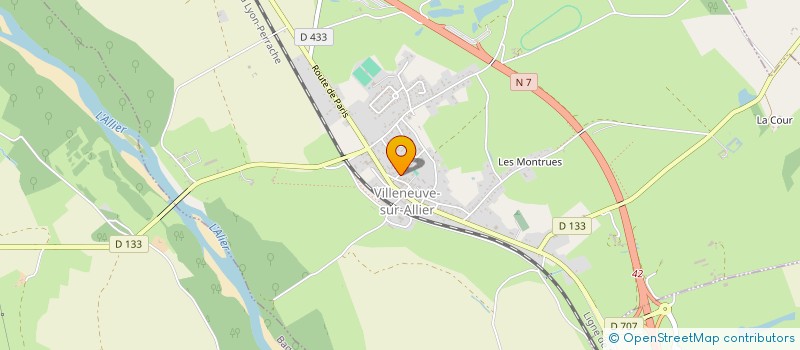 localisation de l'entreprise 418 813 663   LANGERON