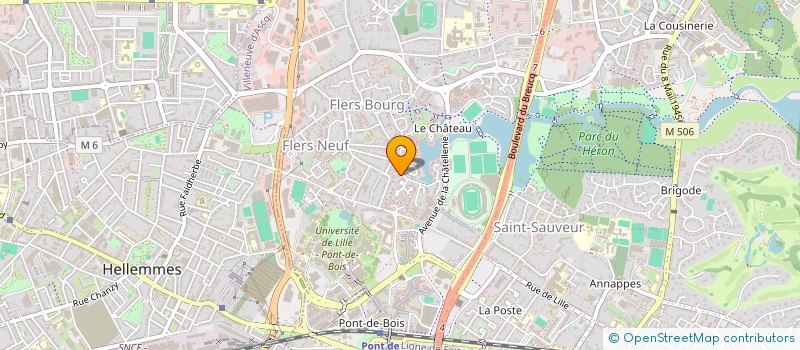 localisation de l'entreprise 418 873 824   VILLENEUVE-D'ASCQ