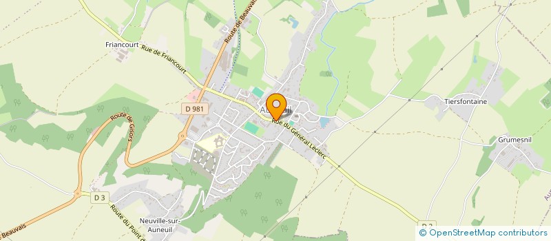 localisation de l'entreprise 418 900 585 à AMIENS