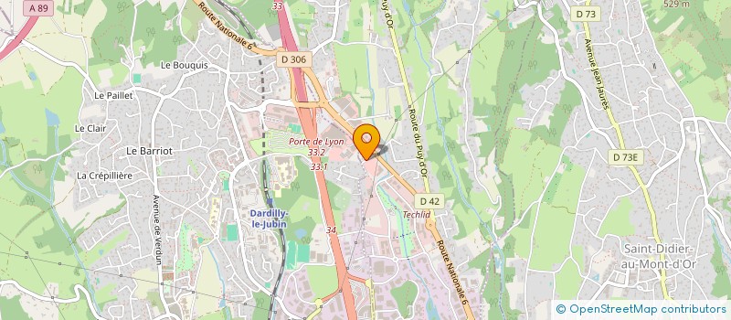 localisation de l'entreprise 418 997 227  à LYON