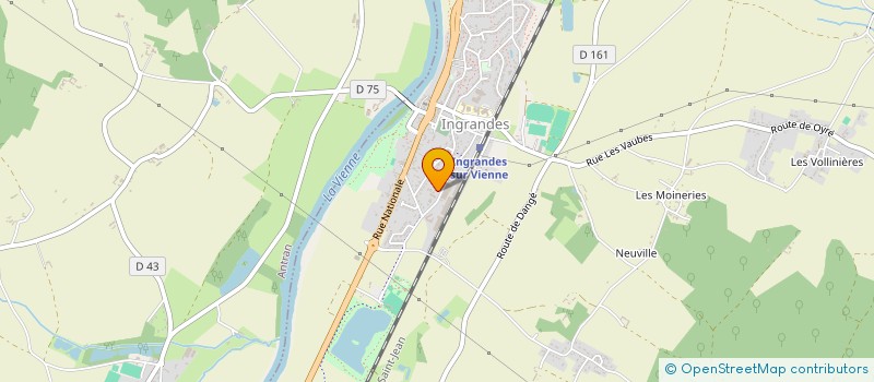 localisation de l'entreprise 419 050 331 à INGRANDES