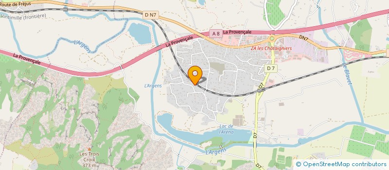 localisation de l'entreprise 419 064 944 à LA CRAU