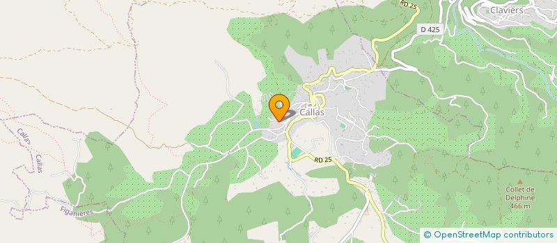 localisation de l'entreprise 419 065 982   CALLAS
